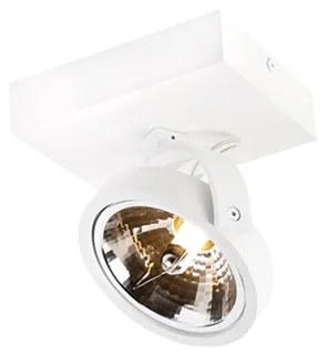 Faretto da soffitto di design bianco orientabile e inclinabile - Go
