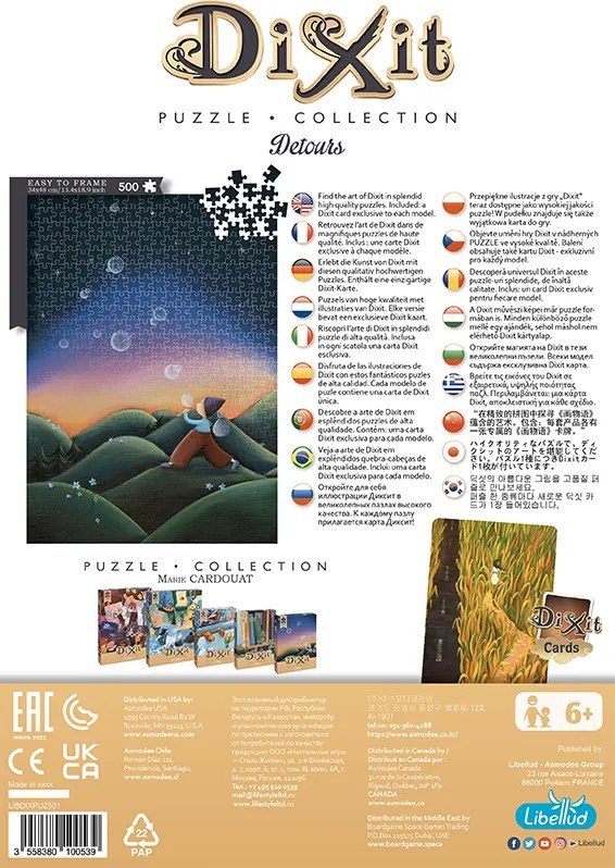 Dixit Puzzle 500 - Detours