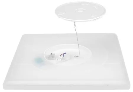 Lampada LED bagno NIVERA LED/12W/230V IP54 22,5x22,5 cm bianca + DO