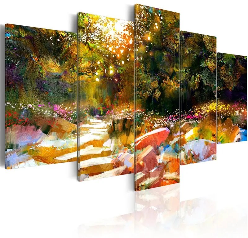 Quadro Land of Fairies  Colore colorful, Dimensioni e Misure 100x50