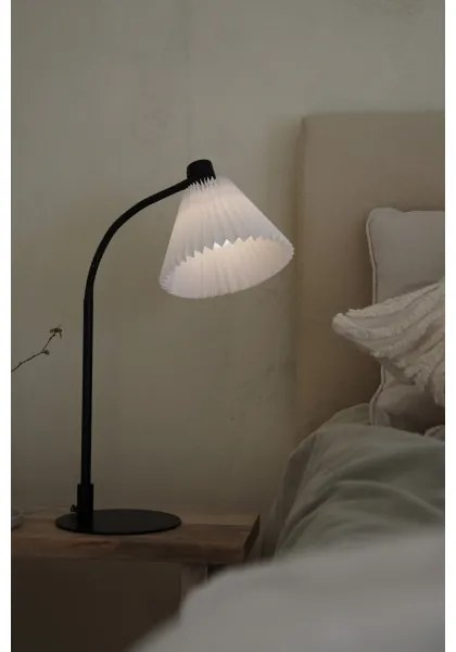 Markslöjd 108697 - Lampada da tavolo MIRA 1xE14/40W/230V nero/bianco