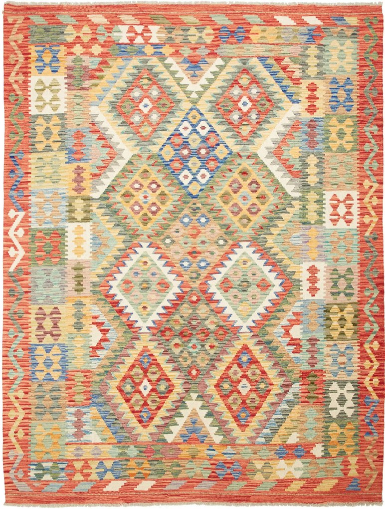 Kilim Tappeto 240 x 180 (Pakistan) Tessuto A Mano