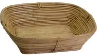 Cesta giunco naturale rettangolare cm 35xh9x31