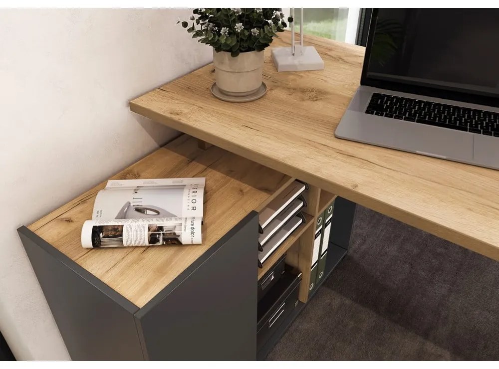 Scrivania angolare 90x120 cm Adrano – Germania