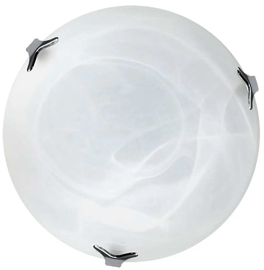 Top Light 5504/30/Cr/AL - Plafoniera 1xE27/60W/230V