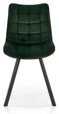 Sedia da pranzo COMORO, 1 pz, verde scuro