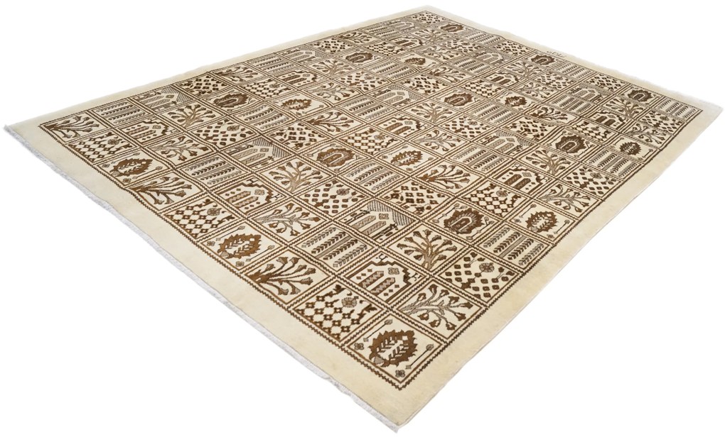 Tabriz Tappeto 350 x 260 (Iran) Annodato A Mano