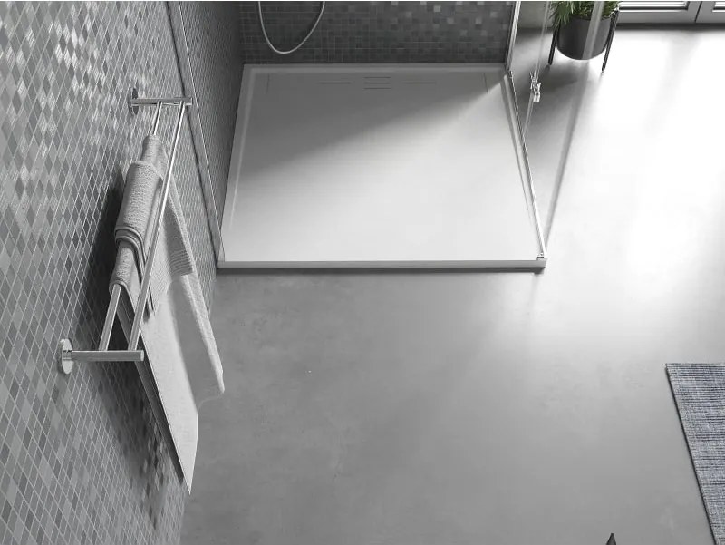 Mexen Amon piatto doccia quadrato SMC 100 x 100 cm, bianco - 4F101010
