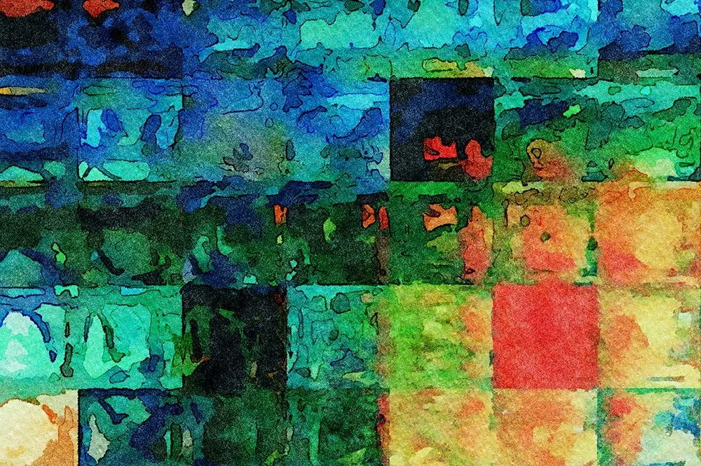 Carta da parati autoadesiva – Arte moderna