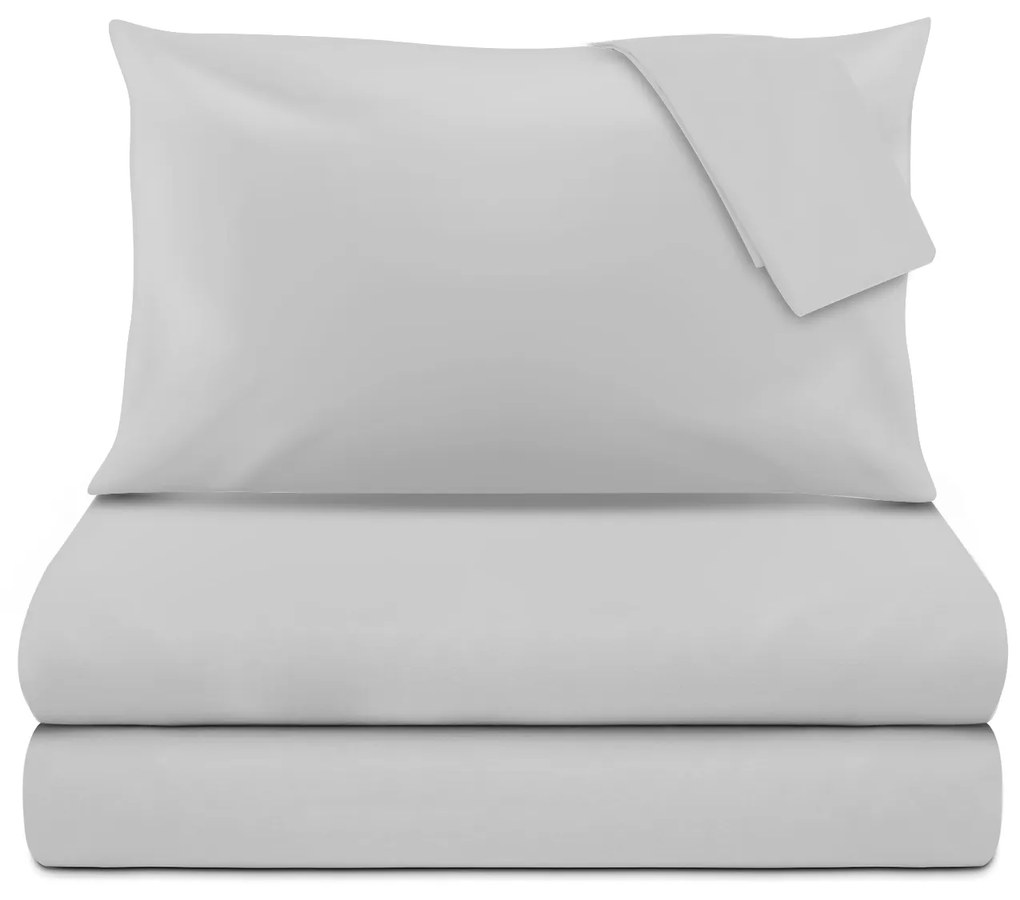 Completo letto 2 piazze poli grigio