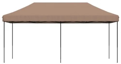 Tenda da Festa Pieghevole Pop-Up Tortora 580x292x315 cm