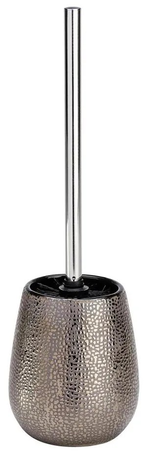 WENKO 21644100 - Scopino WC MARRAKESH 12,5x41 cm marrone