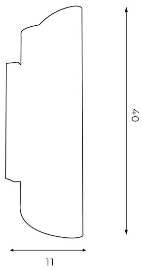 Applique BARBOS 2xG9/8W/230V bianco