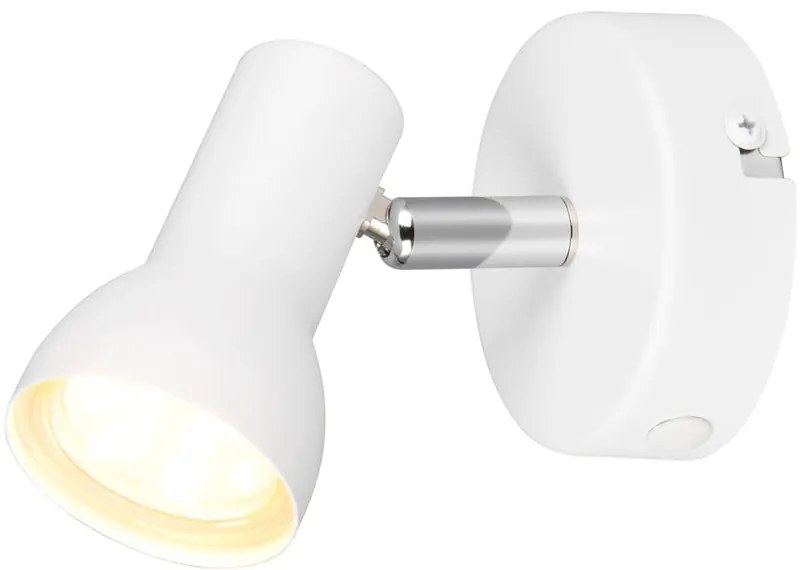 Faretto bianco ø 8 cm Cantar – Reality