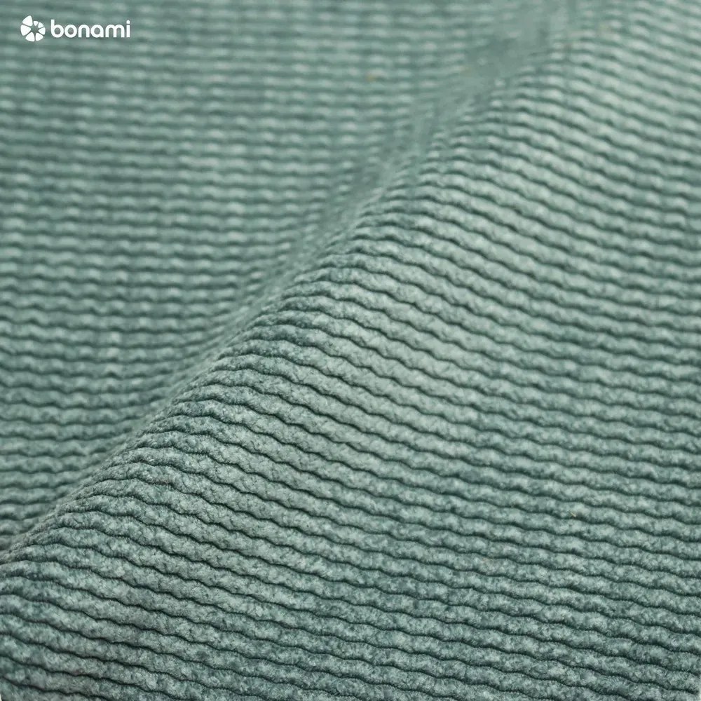 Letto matrimoniale imbottito azzurro con griglia 160x200 cm Barker - Ropez