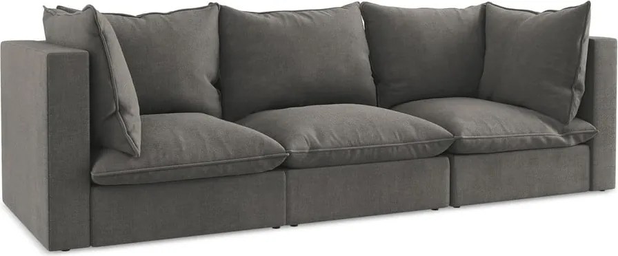 Divano grigio scuro 255 cm Manao – Makamii