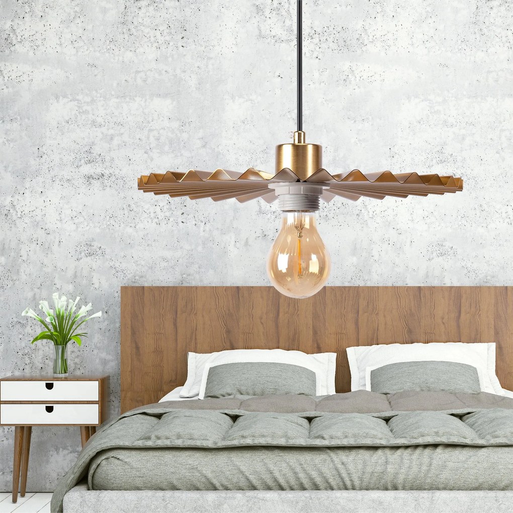 Lampada da soffitto APP1354 OLD GOLD 30 cm