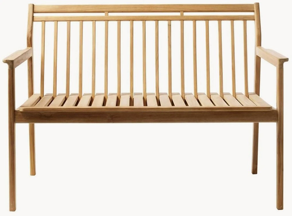 Panca outdoor in legno di teak Sammen M12