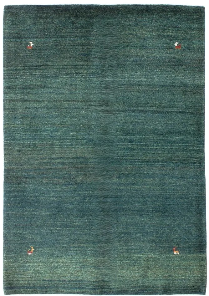 Gabbeh Tappeto persiano 200 x 150 Verde (Iran) Annodato A Mano