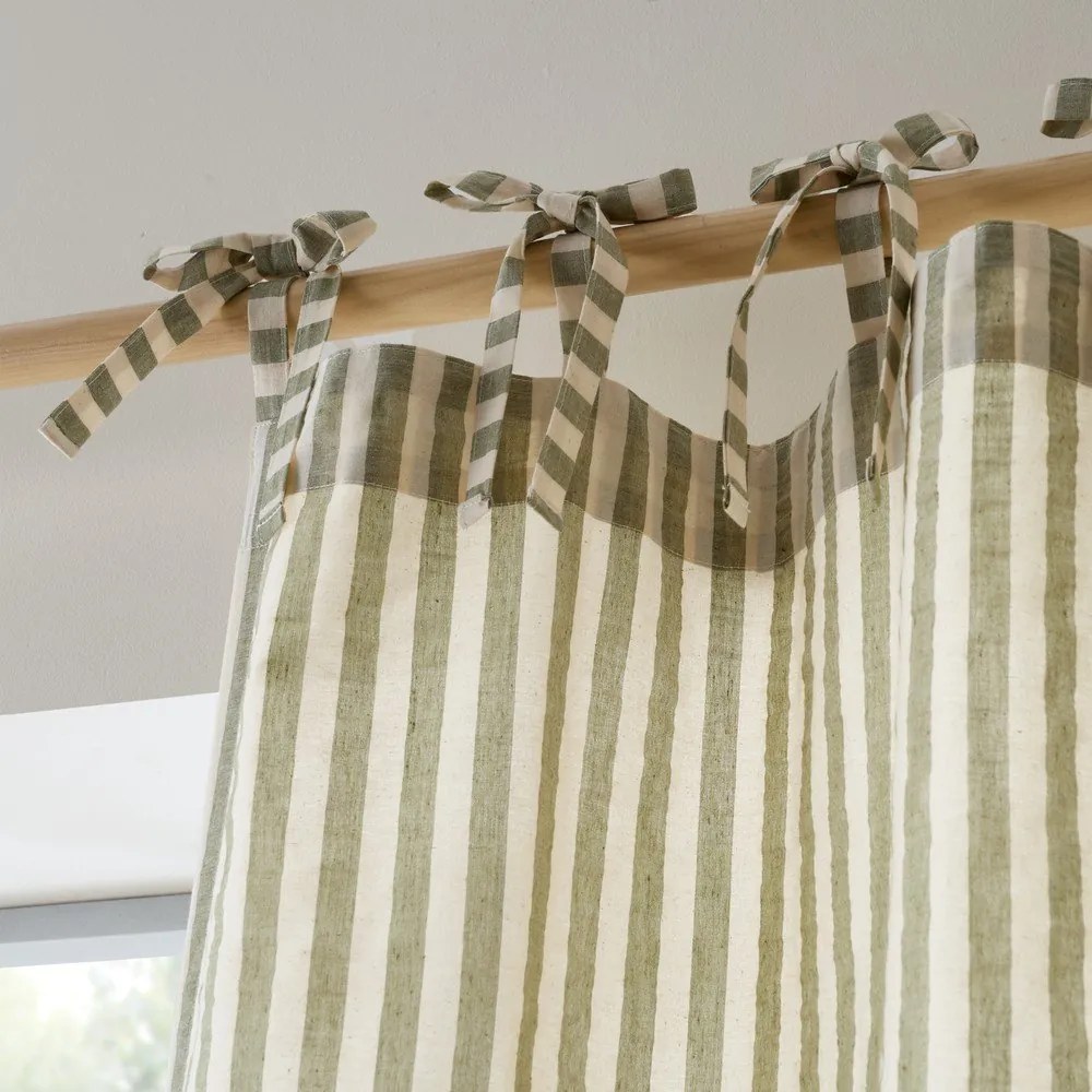 Tenda verde 140x183 cm Zanzibar Woven Stripe – Pineapple Elephant