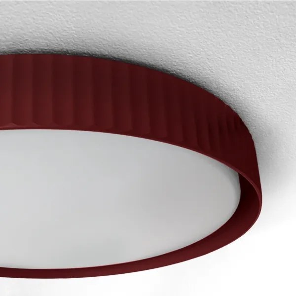 Brilagi-LED Lampada da soffitto dimmerabile LUCIA LED/60W/230V Ø 59 cm rosso + telecomando