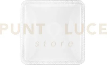 Plafoniera led pixel quadrata bianca 24w 2460lm cct 3000k 4000k 650...