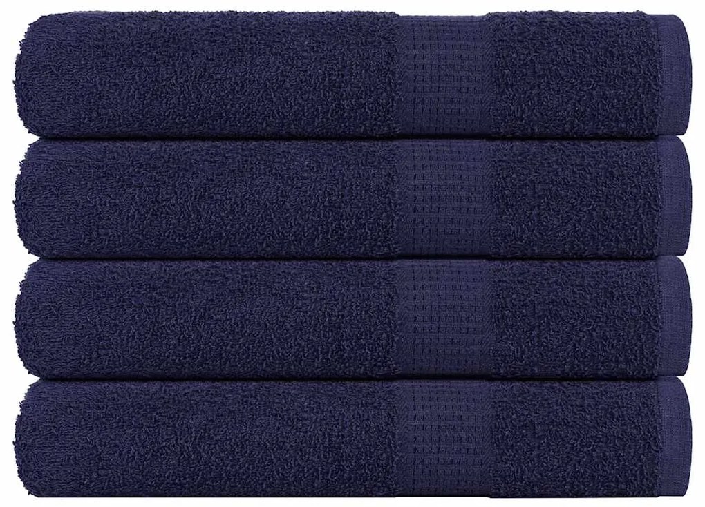 Asciugamani Per Sauna 4 Pz 80x200 Cm 360 G/m² 100% Cotone /