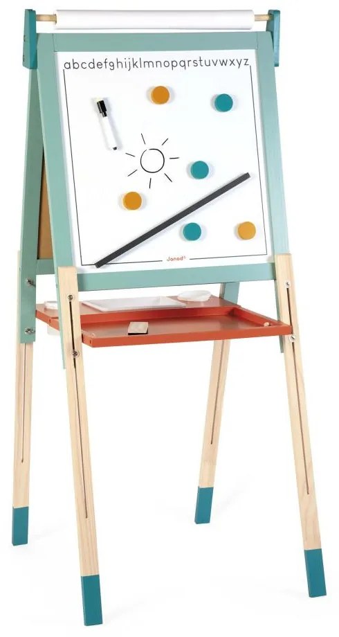 Lavagna magnetica regolabile