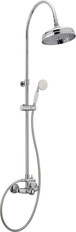 Colonna doccia con miscelatore Oxford cromo