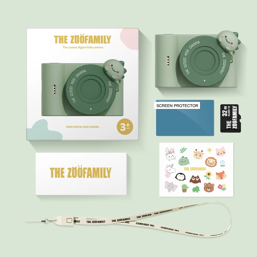 Macchina fotografica digitale per bambini Urban ZOO - dinosauro