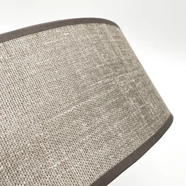 Plafoniera SIRJA 1xE27/15W/230V Ø 35 cm marrone