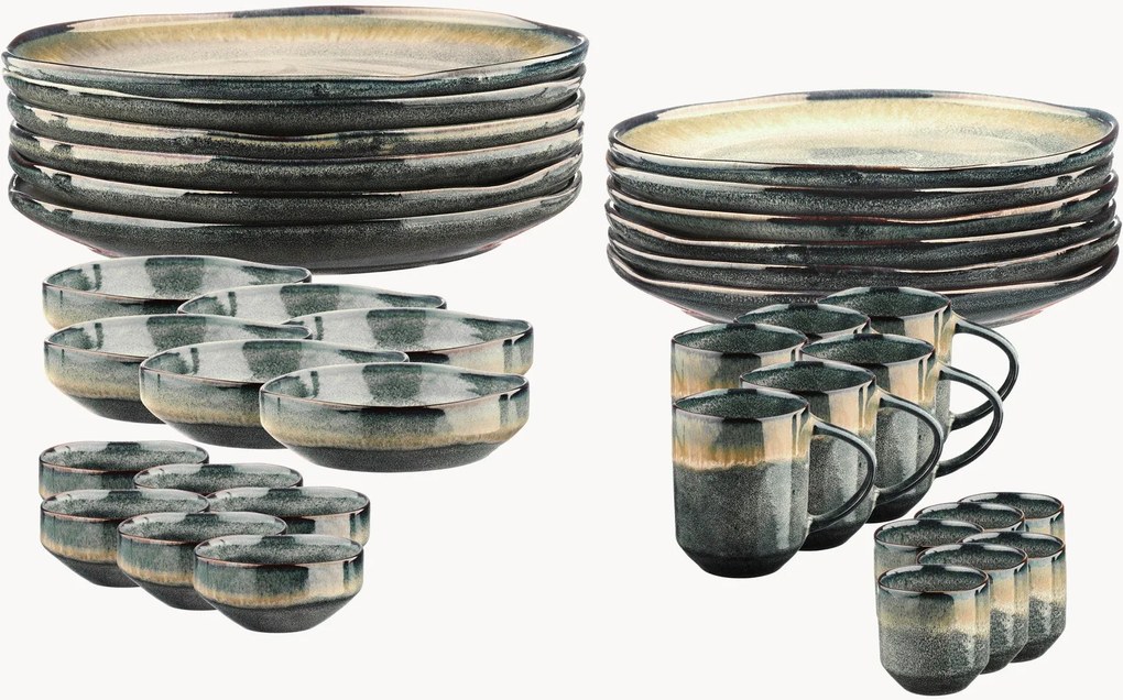 Set di 36 stoviglie Genesis