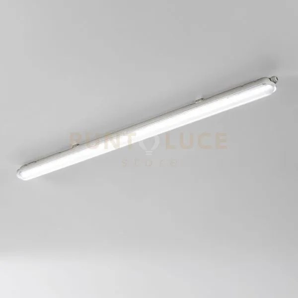 Plafoniera led stagna nautilus emergenza 40w 5400lm 4000k ip65 7,2x...