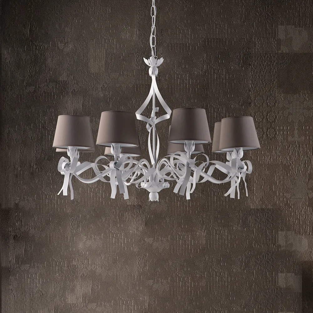 Bonetti Illumina - 8-light chandelier Lucy