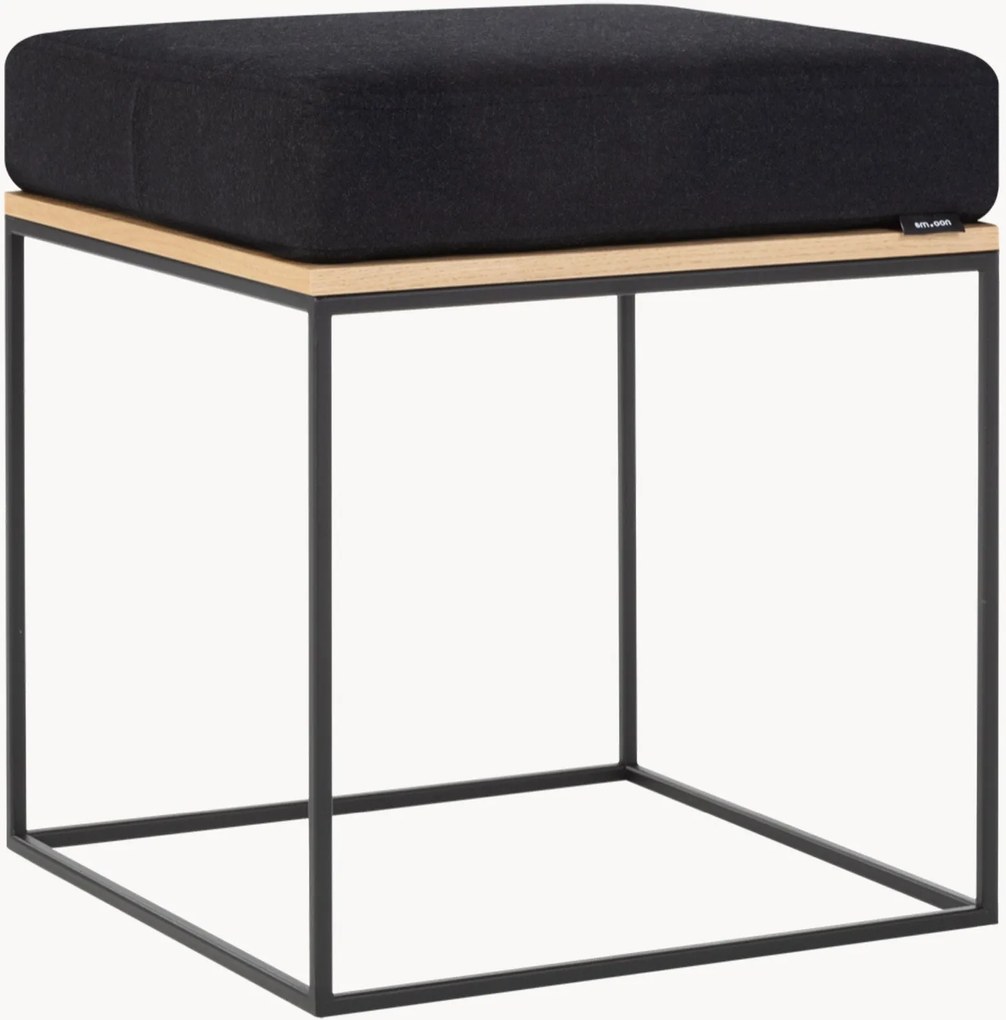 Sgabello con cuscino Feo