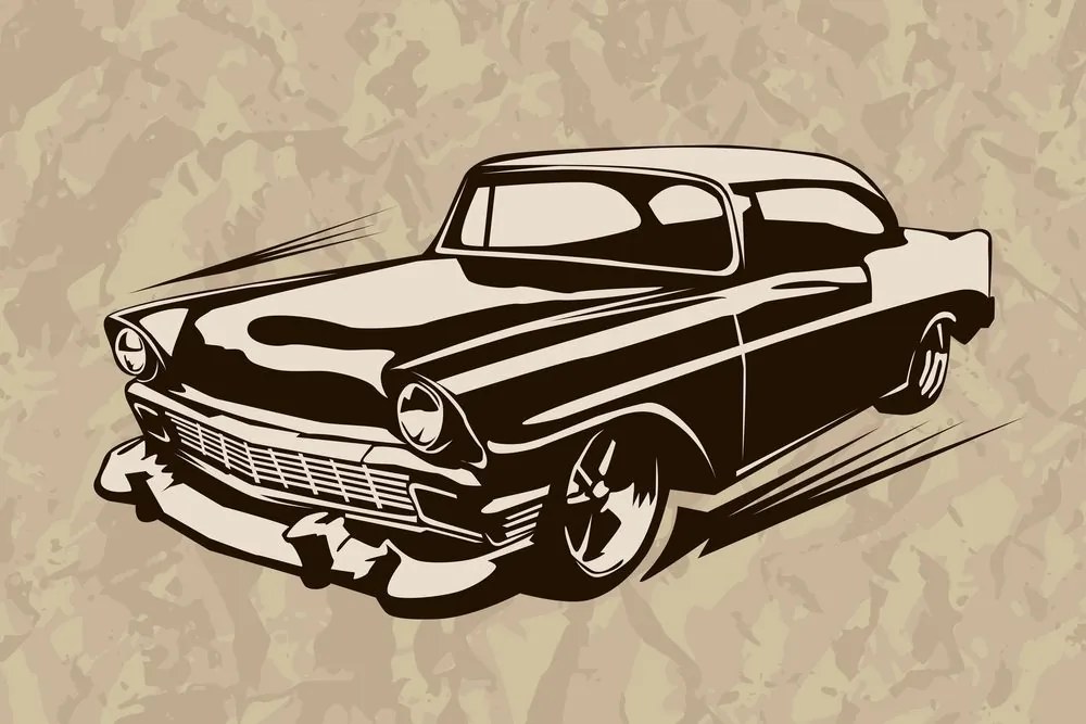 Quadro su tela – Auto d'epoca retrò