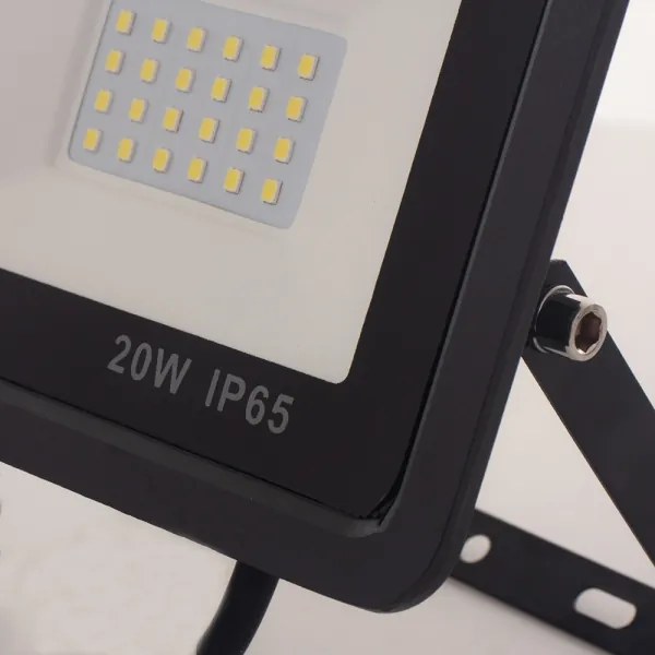 Proiettore LED con sensore, 20W, 230V, IP65