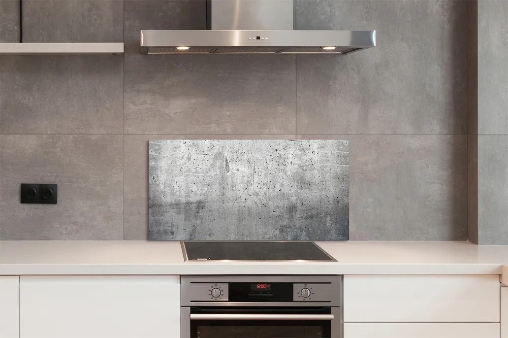 Pannello paraschizzi cucina Struttura in cemento di pietra 125x50 cm