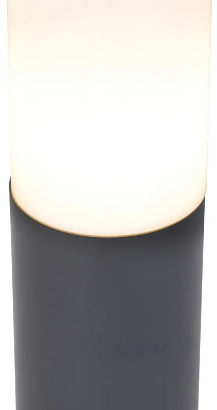 Lampada da palo antracite 45 cm IP44 - Rox