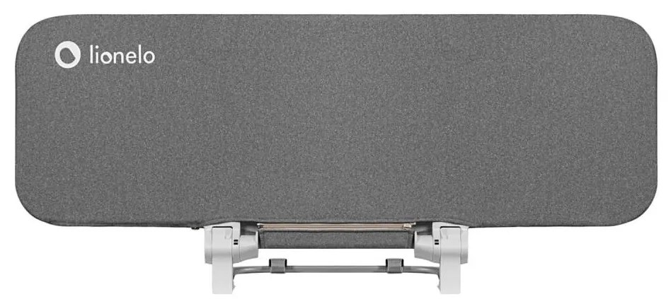 Lionelo - Barriera di sicurezza per letti LORA grigio scuro