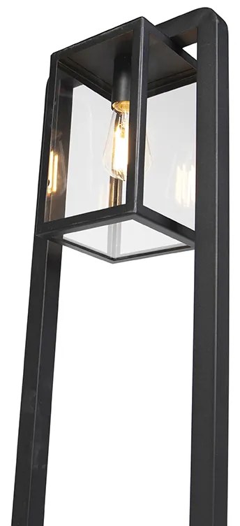 Lampada da terra per esterni moderna nera - Rotterdam Balanco