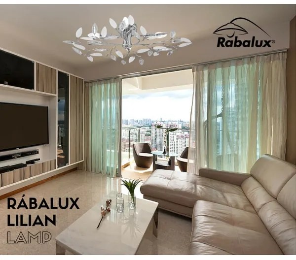 Rabalux 2839 - Plafoniera LILIAN 4xE14/40W/230V