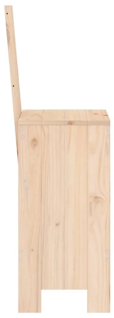 Sgabelli da bar 2 pz 40x42x120 cm in legno massello di pino