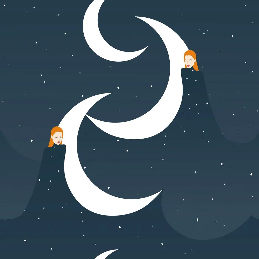 Carta da parati – Sovrana della notte