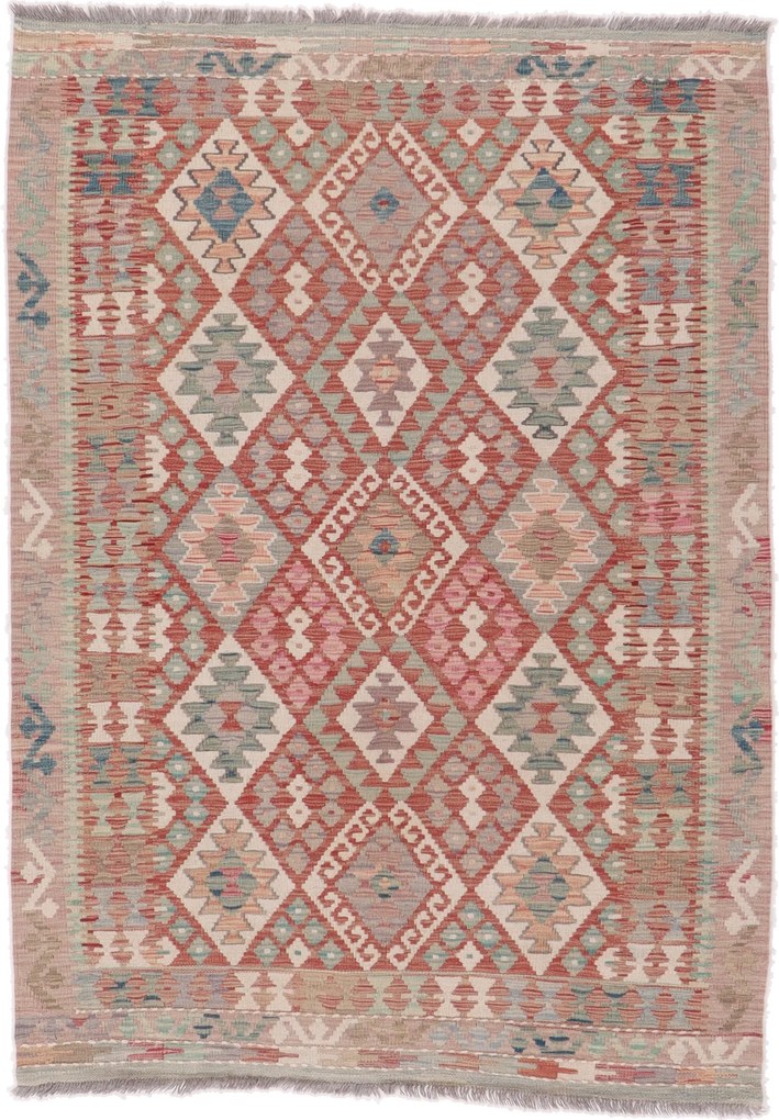 Kilim Tappeto orientale 190x140 (Afghanistan) Tessuto A Mano
