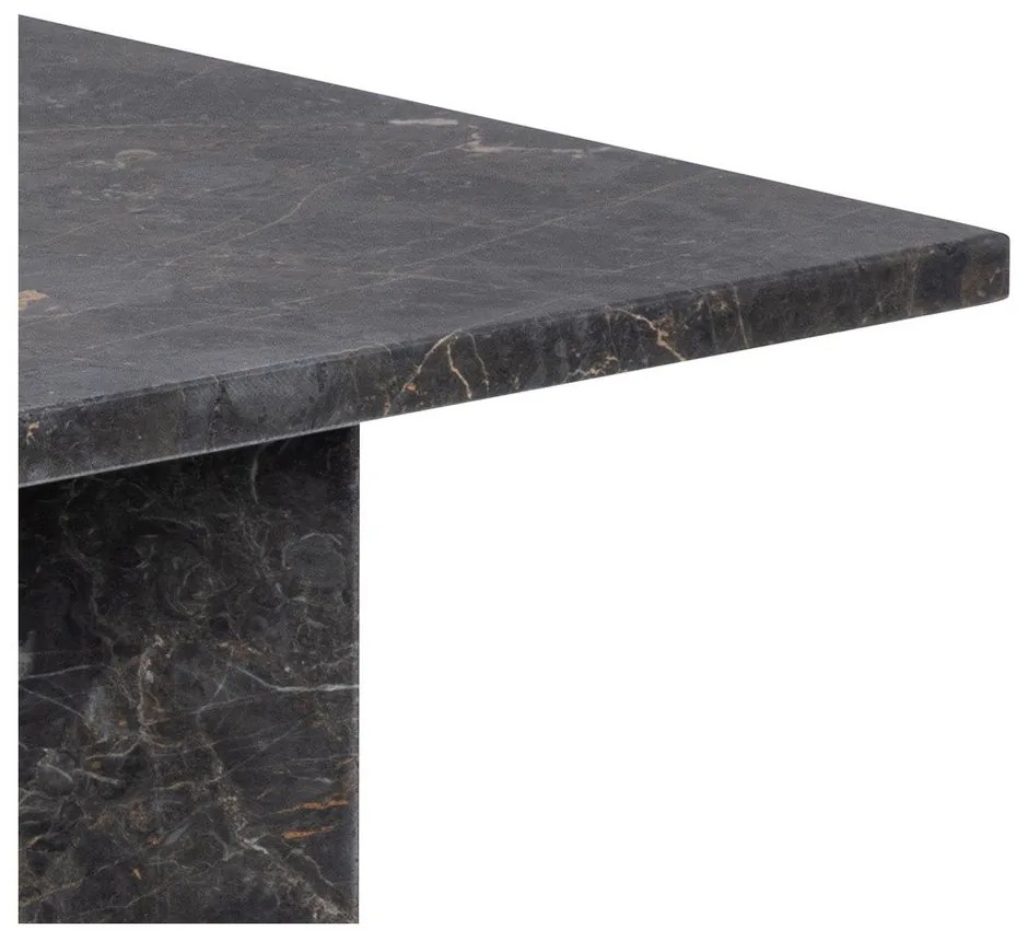 Tavolino in marmo nero 70x140 cm Vega - Actona