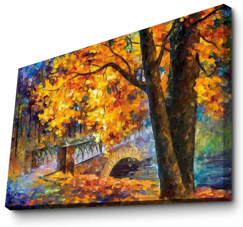 Riproduzione murale su tela, 100 x 70 cm Leonid Afremov - Wallity
