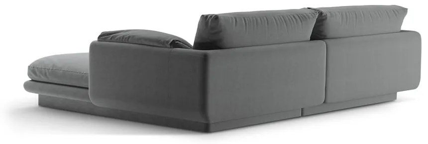 Divano angolare grigio scuro (angolo sinistro) Torino - Micadoni Home