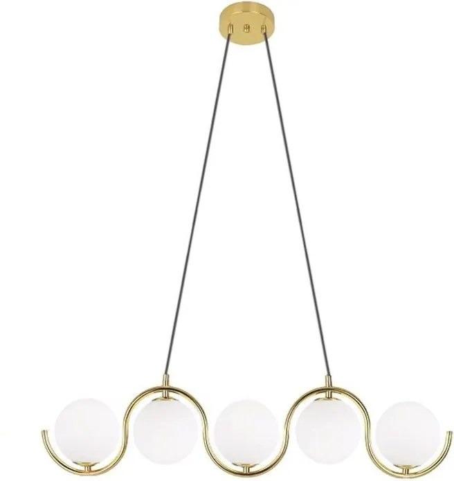 Lampada da soffitto APP1440-5CP GOLD