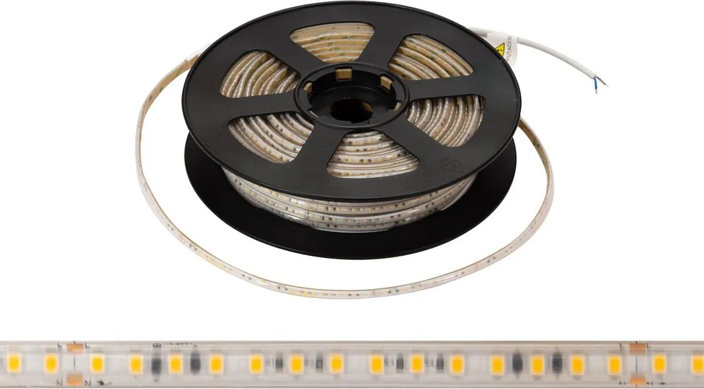 Striscia LED 220V 16W/m IP66 Dimmerabile Professional - Taglio 10cm – 50m